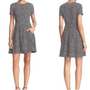 KATE SPADE NEW YORK Jazz Things Up Spot Ponte Dress Size 4